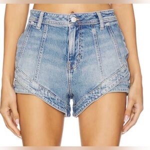 We The Free Light Blue Jean Shorts Free People Denim